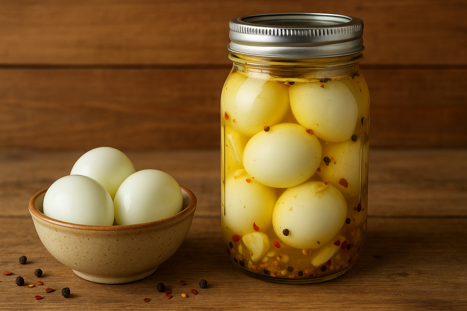 Canned Picked Eggs Recipe