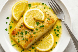 Lemon Butter Fish Recipe