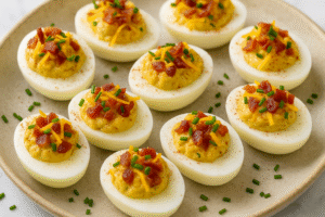 Loaded Deviled Eggs Recipe