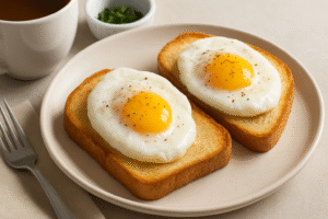 Microwave poached eggs recipe