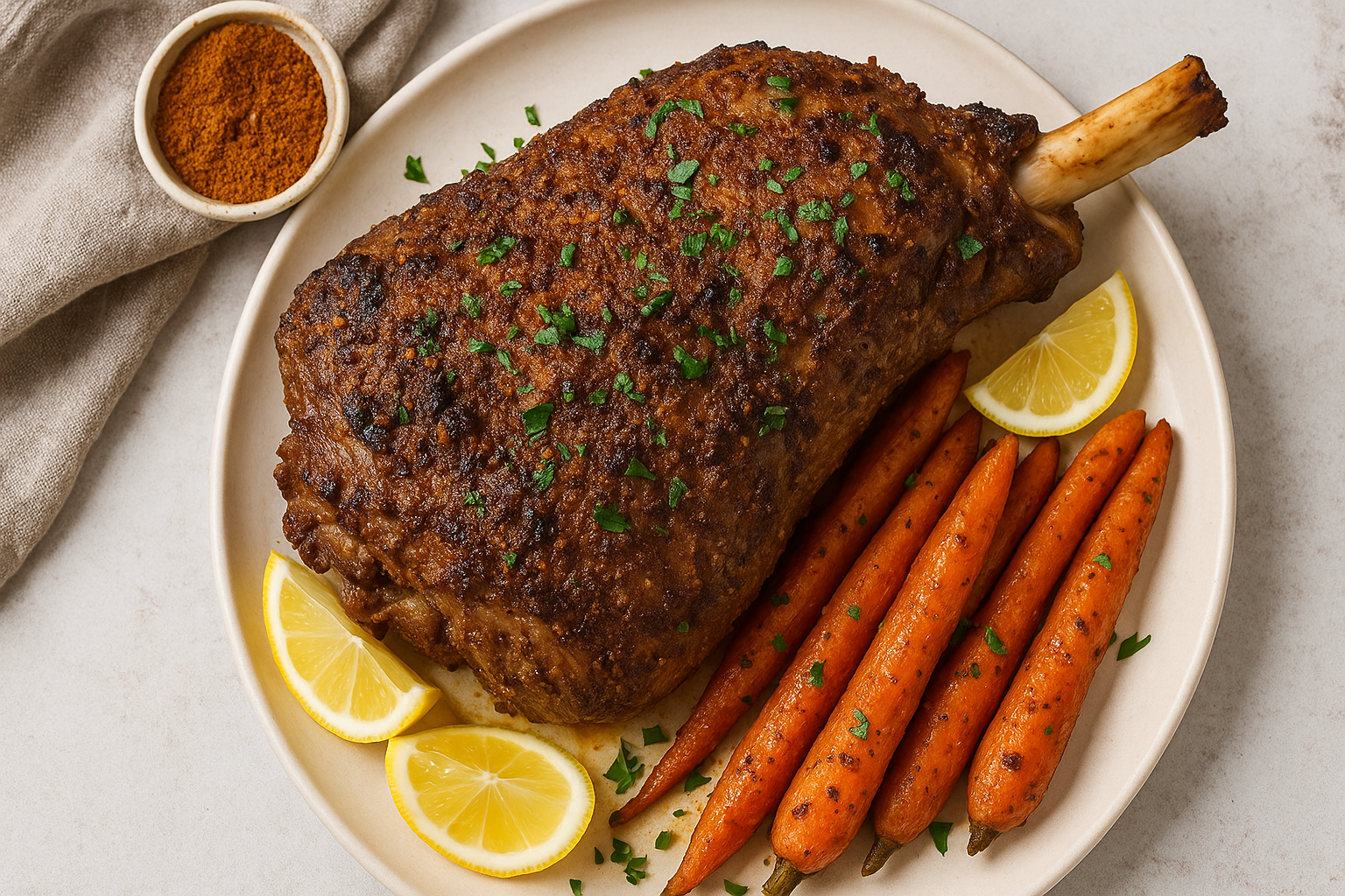 Moroccan Leg Of Lamb Recipe