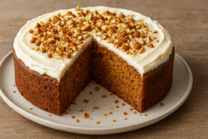 Almond Flour Carrot Cake Recipe