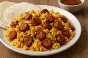 Chorizo And Eggs Recipe