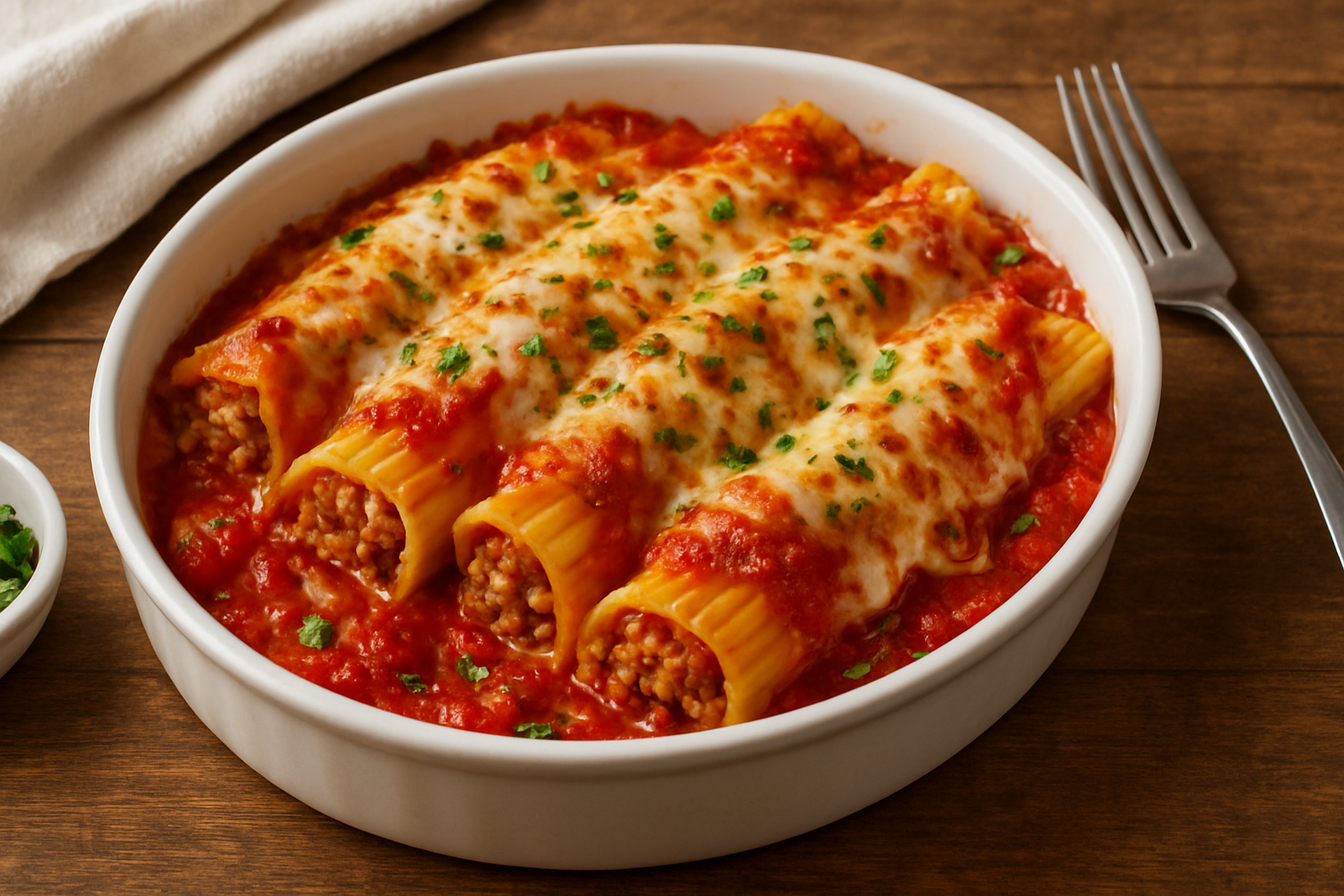 Manicotti With Meat Recipe