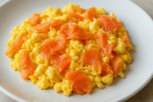 Smoked Salmon And Eggs Recipe