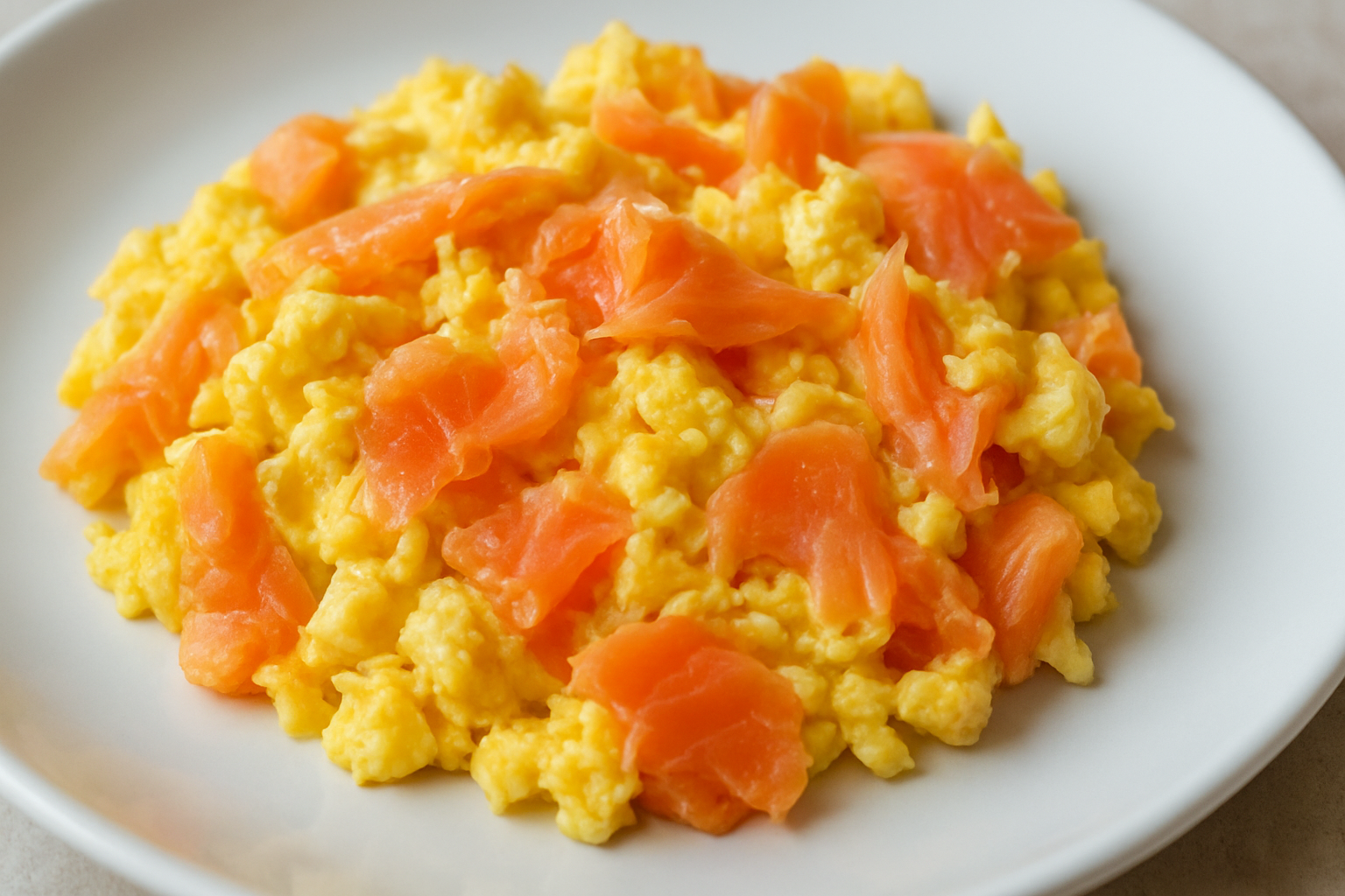 Smoked Salmon And Eggs Recipe