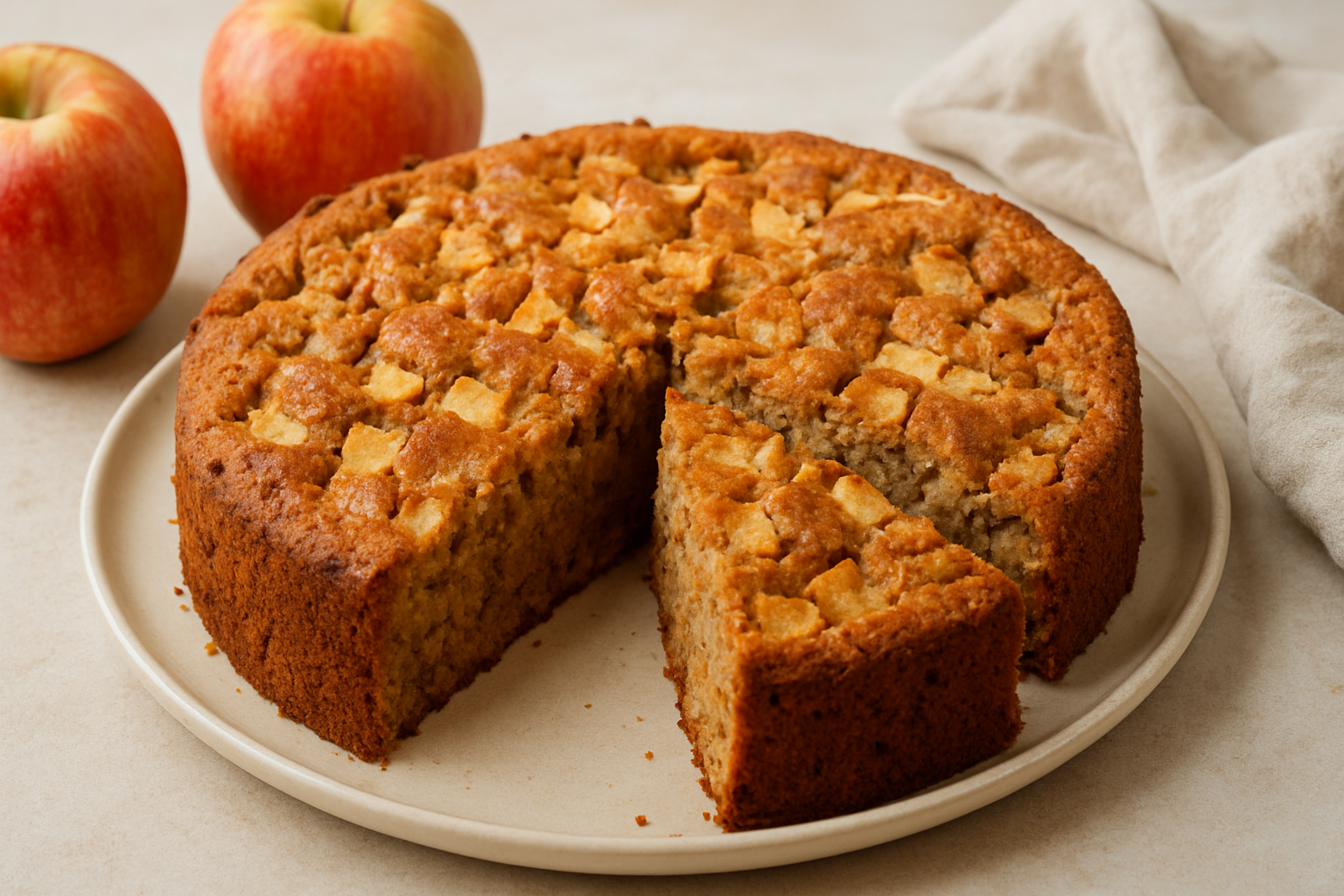 Sugar Free Apple Cake Recipe