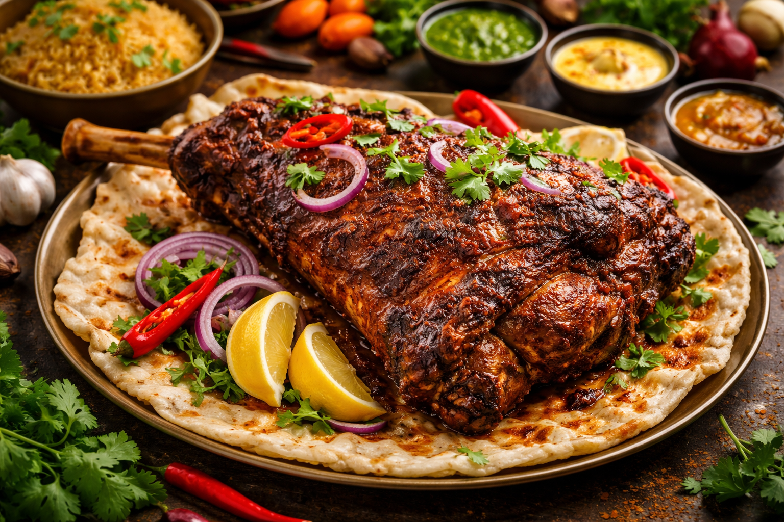 Indian Leg of Lamb Recipe