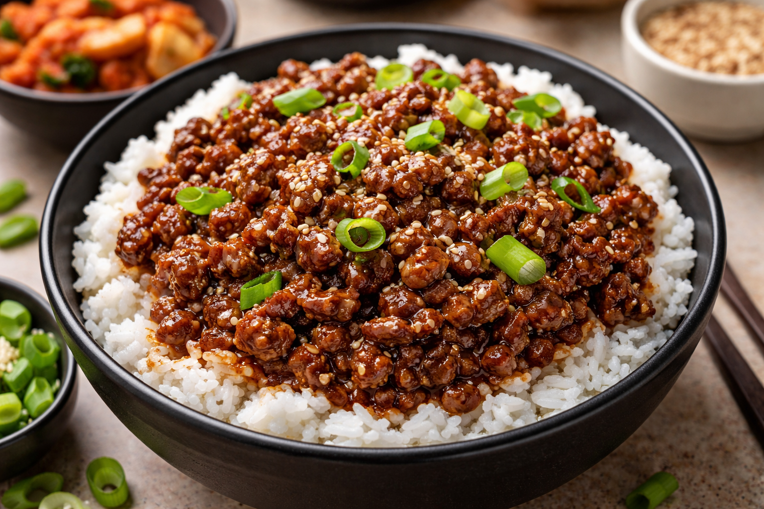 Korean Ground Meat Recipe