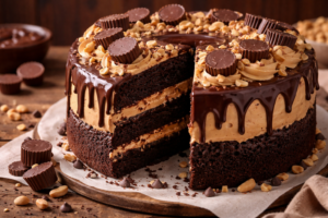 Peanut Butter Chocolate Cake Recipe