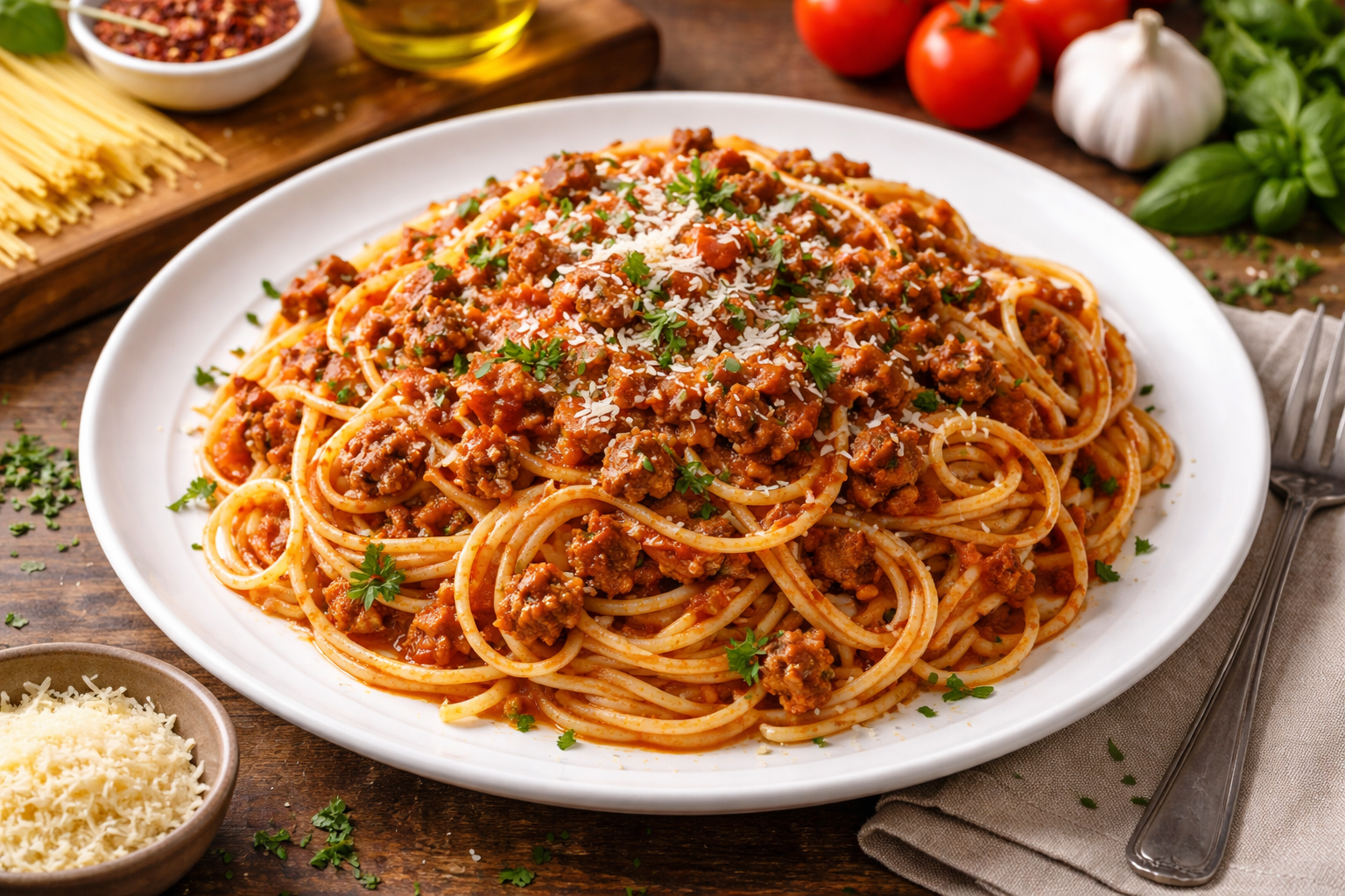Spaghetti Minced Meat Recipe