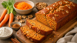 Carrot Loaf Cake Recipe