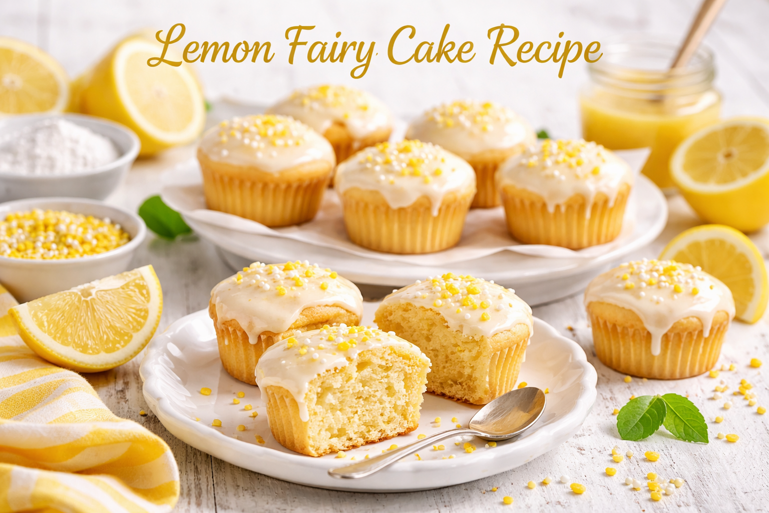 Lemon Fairy Cake Recipe