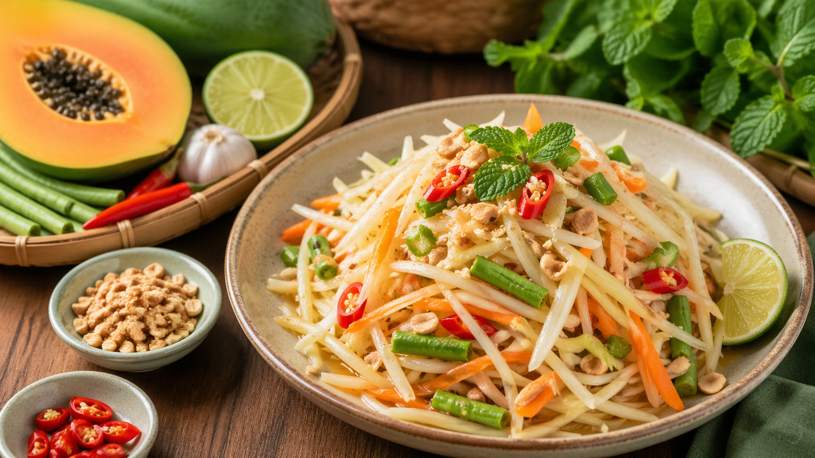Vietnamese Papaya Salad Recipe